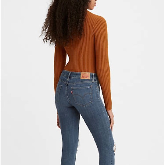 🎉HP🎉🆕»—Levi’s®sculpt—»711 Skinny MidRise Ultimate Look-Amazing Jeans SOLD OUT - Picture 4 of 16